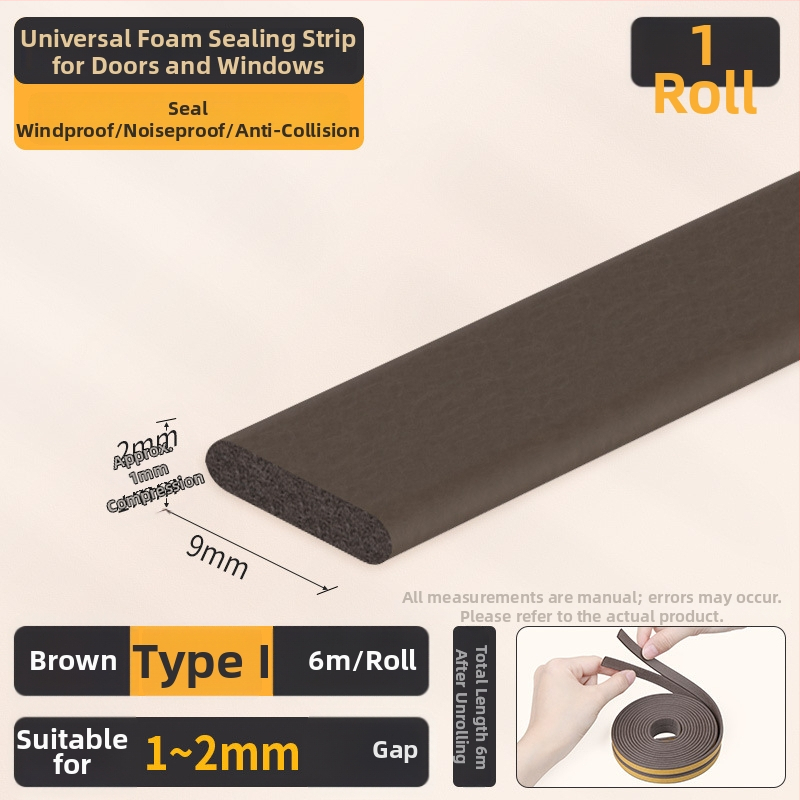 EPDM sandarinimo juosta durims ir langams - D tipo, lipni, atspari dėvėjimuisi, garso izoliacija