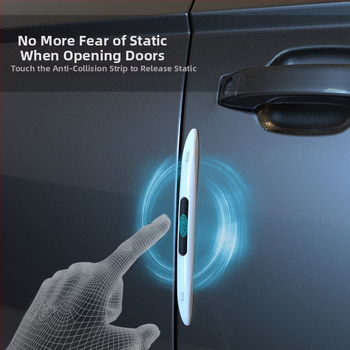 Sõiduki ukse kaitselint vastu põrkumist, silikooni antistaatiline, mudel LIYANG-01, ühildu kõigi mudelitega