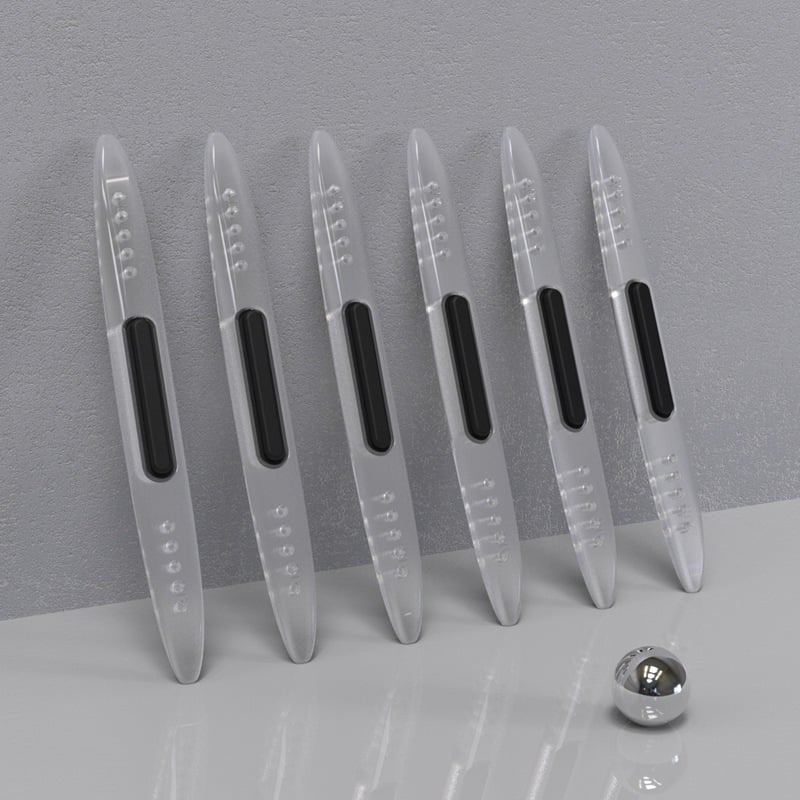 Sõiduki ukse kaitselint vastu põrkumist, silikooni antistaatiline, mudel LIYANG-01, ühildu kõigi mudelitega