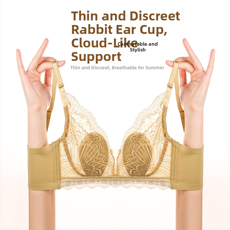 Mezgto nėrinių latekso liemenėlė push-up, ultra plonas formos kupas, 3/4 kupas, fiksuotos dvigubos petnešos, be plieno žiedų, nugaros dizainas