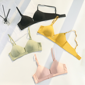 Bevielė liemenėlė iš modalinės medvilnės audinio, prancūziško trikampio kašičiai, 3/4 kašis, plonas formuojamasis kašis, nuimamos dvigubos petnešėlės, kvėpuojantis