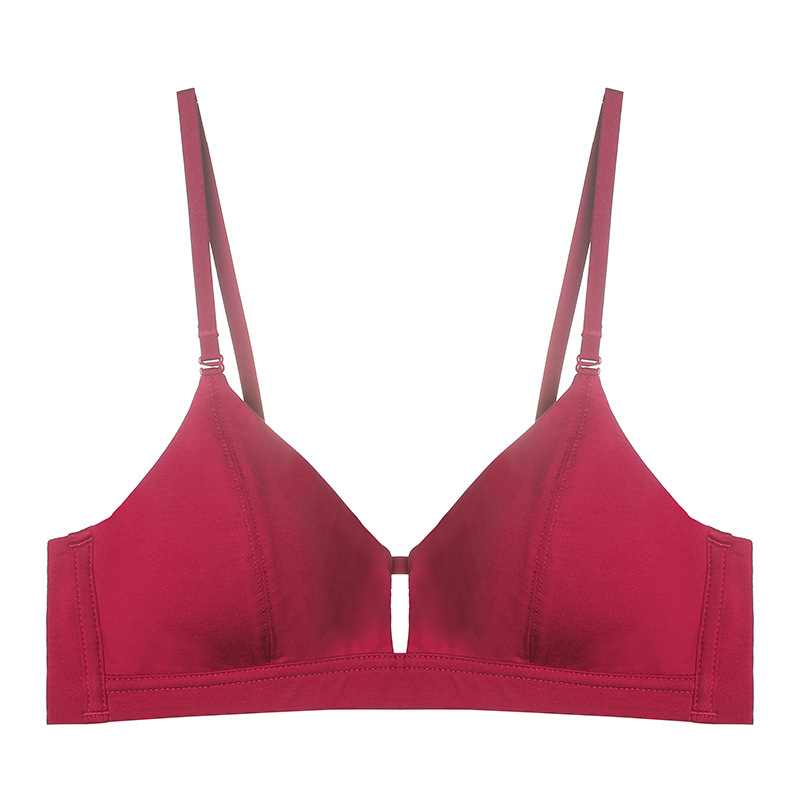 Bevielė liemenėlė iš modalinės medvilnės audinio, prancūziško trikampio kašičiai, 3/4 kašis, plonas formuojamasis kašis, nuimamos dvigubos petnešėlės, kvėpuojantis