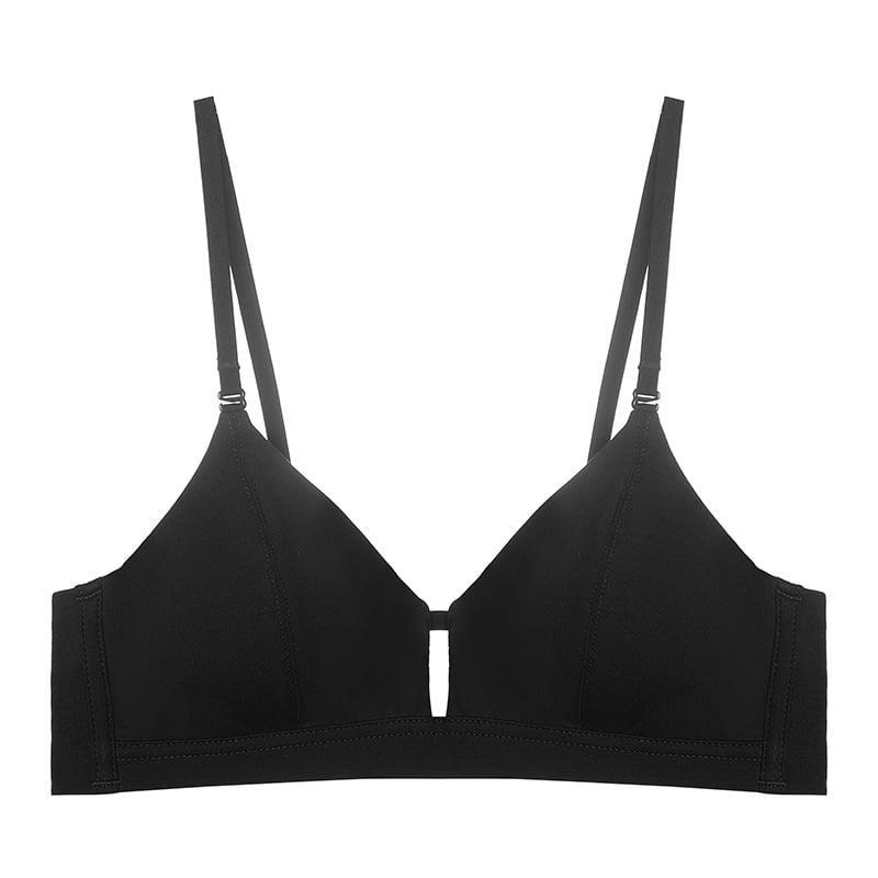 Bevielė liemenėlė iš modalinės medvilnės audinio, prancūziško trikampio kašičiai, 3/4 kašis, plonas formuojamasis kašis, nuimamos dvigubos petnešėlės, kvėpuojantis