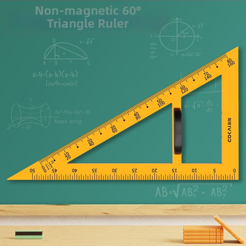 Mokymo magnetinis trikampis rinkinys – plastiko, modelis JXDCZ, prekinis ženklas Liangzhi, skirtas apskritimų braižymui lentos