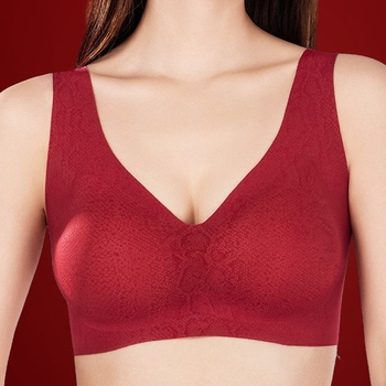 Bezšvová push-up podprsenka vo vestovom štýle, podpora chrbta, plný pohár, pevné ramienka