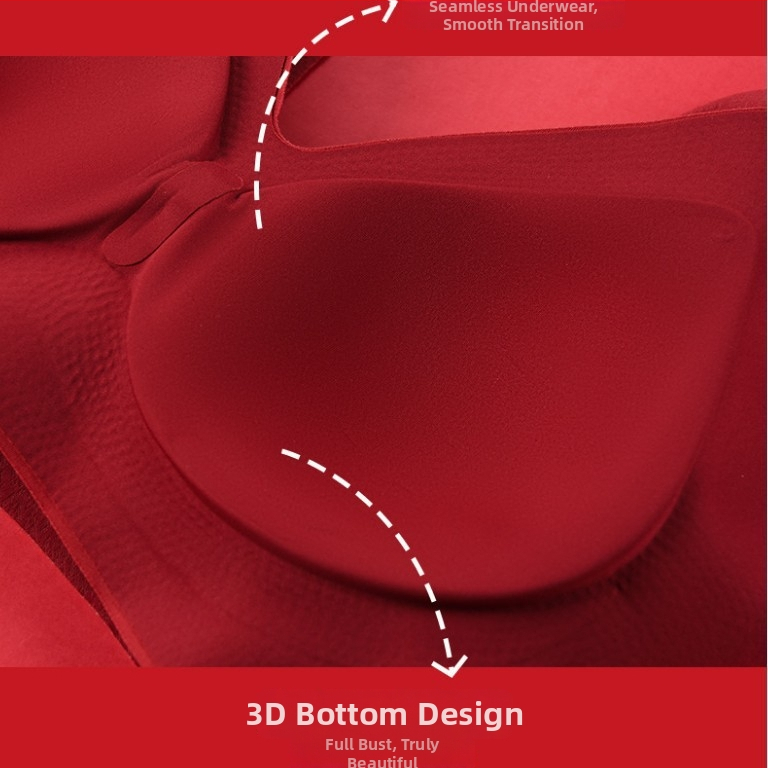 Bezšvová push-up podprsenka vo vestovom štýle, podpora chrbta, plný pohár, pevné ramienka