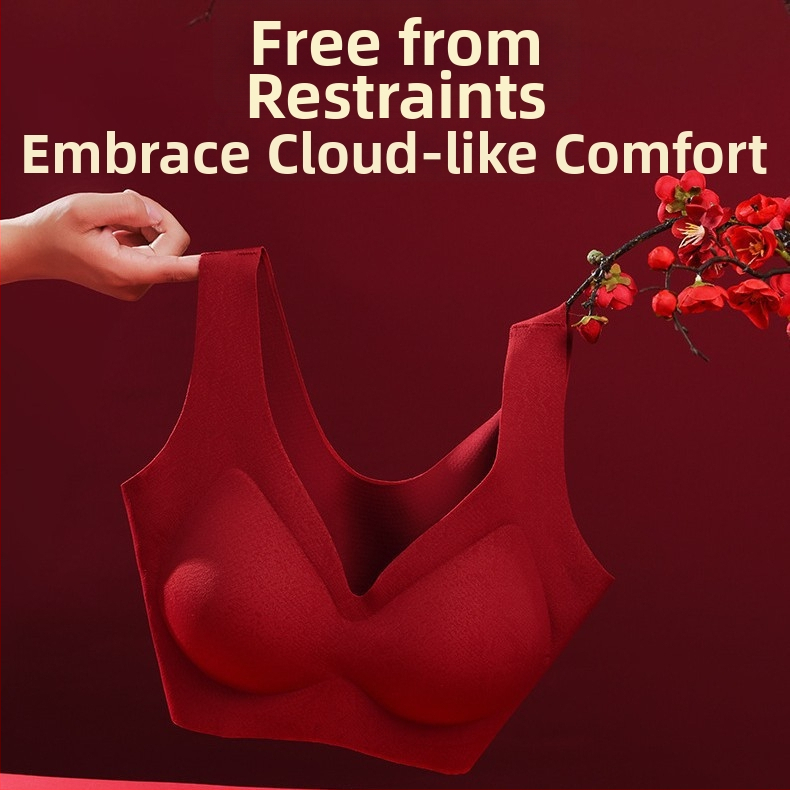 Bezšvová push-up podprsenka vo vestovom štýle, podpora chrbta, plný pohár, pevné ramienka