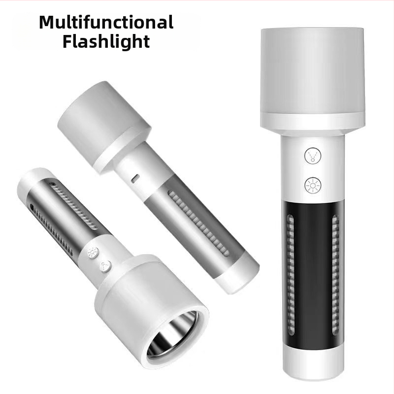 Vanjska višefunkcionalna LED svjetiljka, 5W, baterija 1200 mAh, domet 100–200 m, trajanje baterije 12 h, punjiva