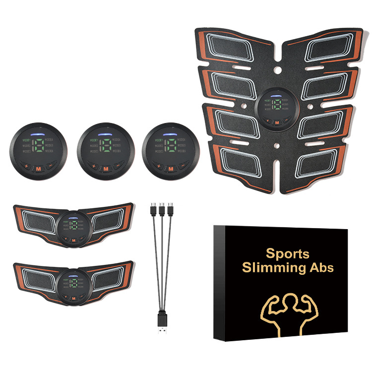 EMS kõhuvöö koduseks kasutamiseks — kõhu massaažiseade, mudel H66, 240x240x26, Kaal 0.3