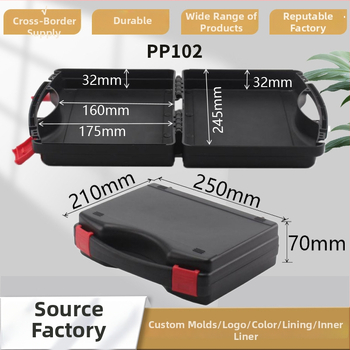 Shun zhuo plastinė įrankių dėžė, nešiojama automobilių avarinėms remonto darbams, PP medžiaga, talpa 2,7 L, apkropos galia 25 kg