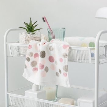 Dječji ručnik od pamuka, jacquard tkanina, izrezani pile, mekan i upija; 32 niti, težina 50–80 g