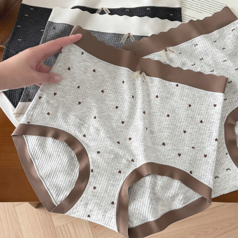 Gaćice za trudnice, plus veličine, visokim strukom, bez šavova, pamuk, antibakterijske, produženo međunožje, 9518