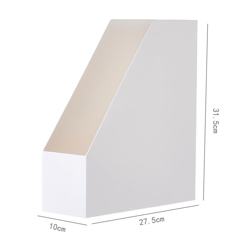 Desktop organizator s integriranim odjeljcima za uredski materijal i kozmetiku, A4 nosač dokumenata, plastika, model 3062, kapacitet 2 L