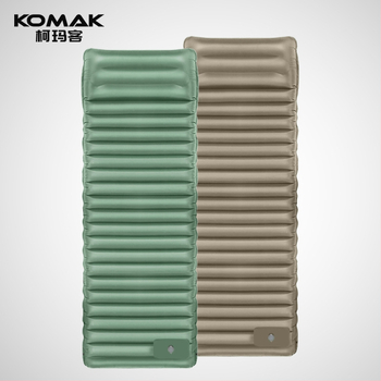 Външна надуваема постелка за къмпинг, по-широка и по-дебела; повърхност 40D nylon TPU, тегло 1 кг, товар 150 кг, марка Kaisi Outdoor