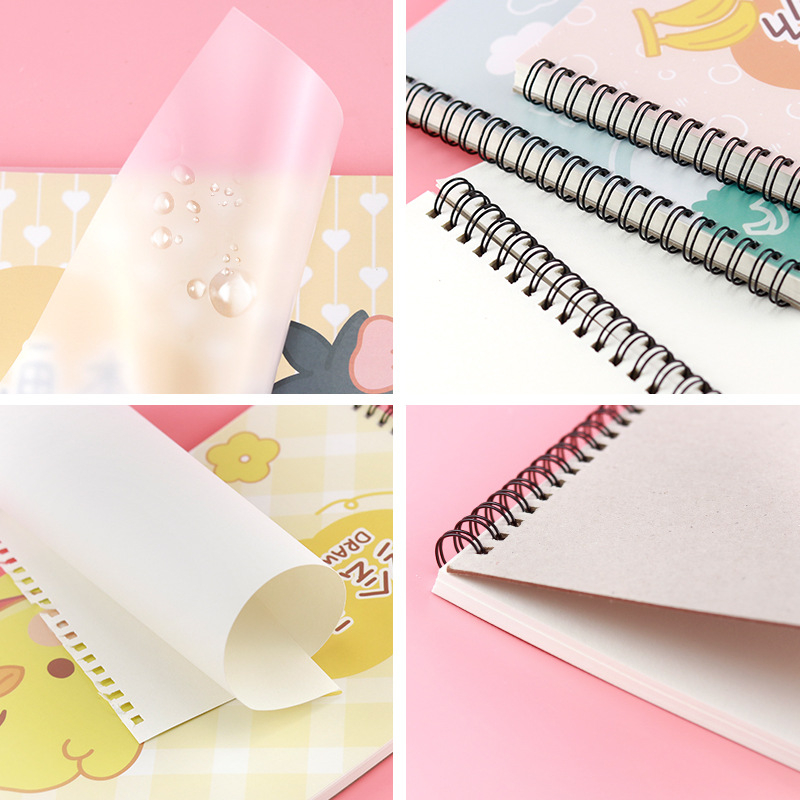 Скетчбук за рисуване – сладък заек и мързеливо коте, тема учителска награда (модел: YH-A4; обложка: хартия; подвързване: свободно-листово; хартия: скици; 150 г/м²; тегло: около 298 g; стил: 23169906718)