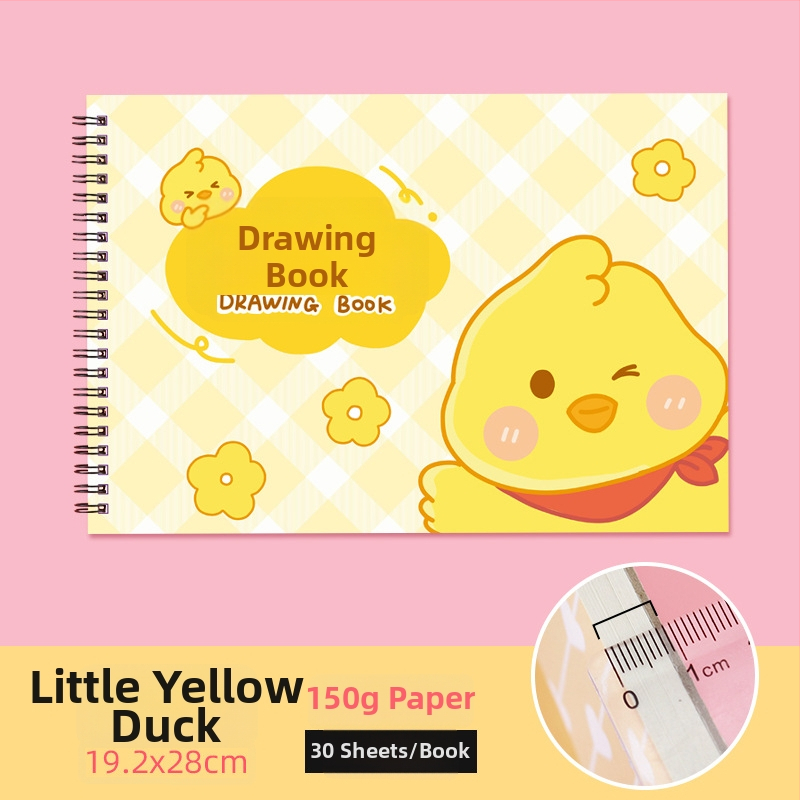 Joonistusraamat – armas jänes ja laisk kass, õpetaja preemia teema (Mudel: YH-A4 joonistusraamat; Kaane materjal: paber; Lintimine: vabalt lehed; Teksti materjal: visandipaber; Paberi tihedus: 150 g/m²; Ühik kaal: ~298 g; Märkus: märkmiku stiil: 2316990671