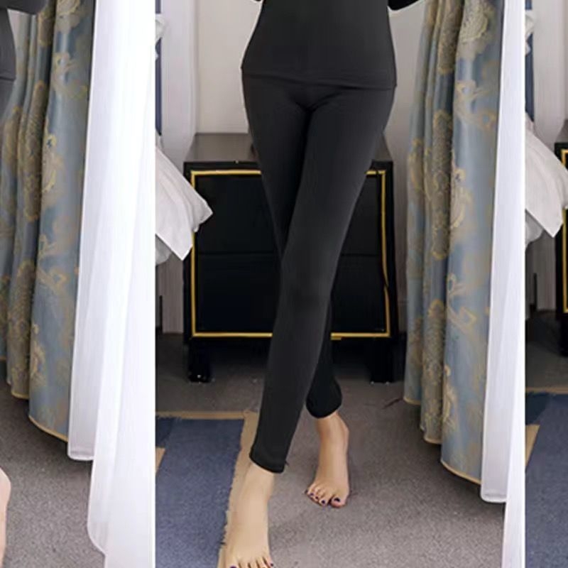 Ženski set pidžama od coral fleece, toplo zimsko kućno odijevanje