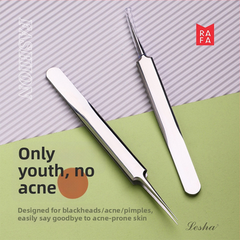 Nerūdijančio plieno spuogų adata ir pincetas – porų valymo įrankis iš Woman Legend, galiojimo laikas 5 metai