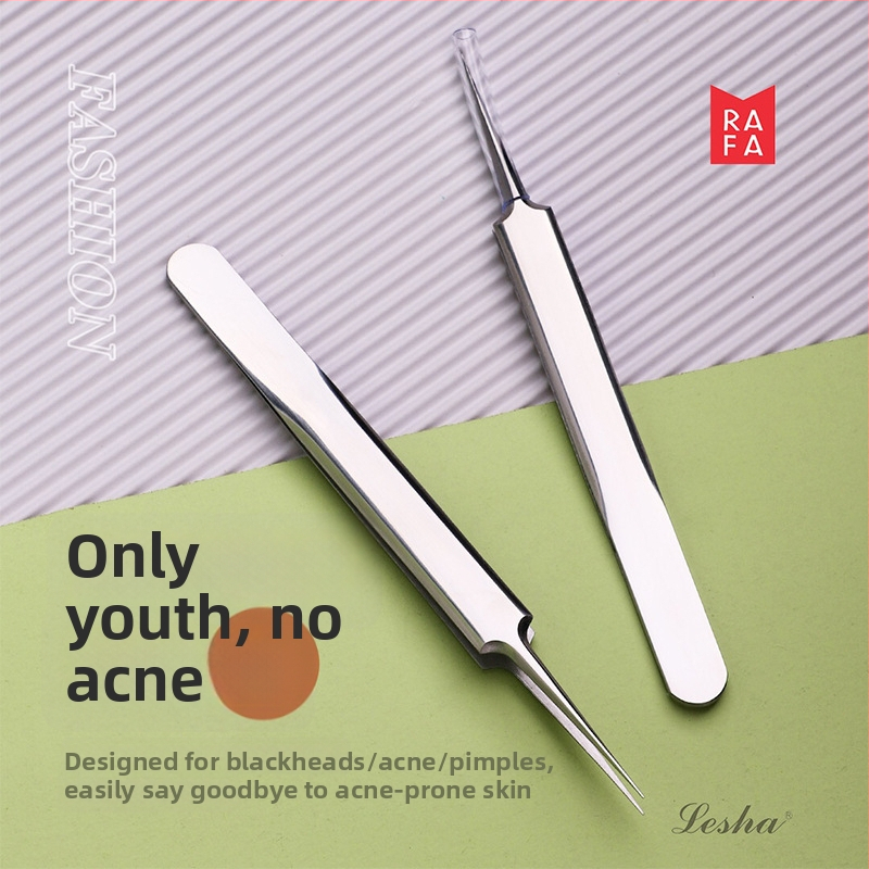 Roostevabast terasest akne nõel ja pintsetid – pooride puhastusvahend Woman Legendilt, säilivusaeg 5 aastat