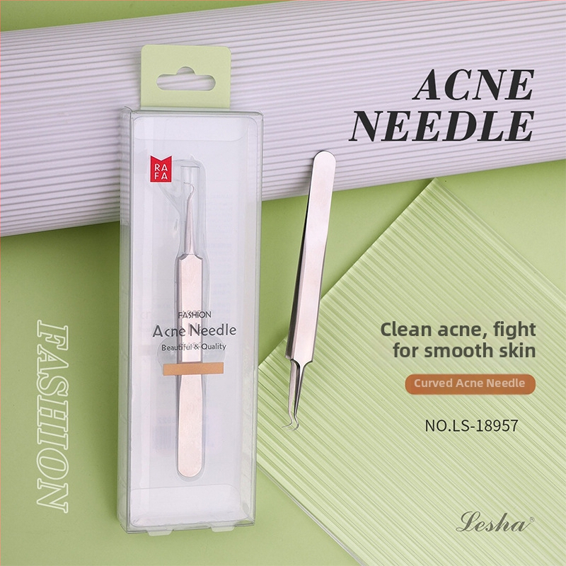 Roostevabast terasest akne nõel ja pintsetid – pooride puhastusvahend Woman Legendilt, säilivusaeg 5 aastat