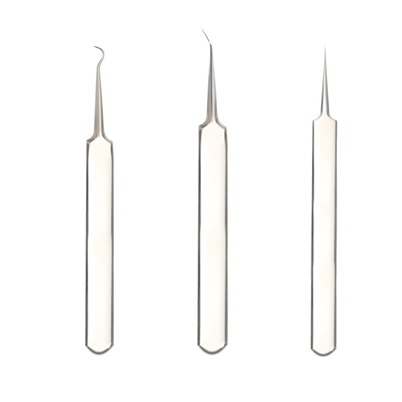 Nerūdijančio plieno spuogų adata ir pincetas – porų valymo įrankis iš Woman Legend, galiojimo laikas 5 metai