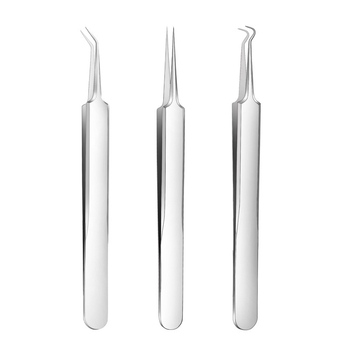 Ultra ašios spuogų adatos ir inkštirų klipas – nerūdijančio plieno