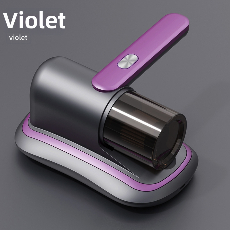 Bezvadu putekļsūcējs ērču likvidēšanai no gultas un dīvāna ar UV sterilizāciju, putekļu kastīte, sūcēšanas platums 0–10 cm