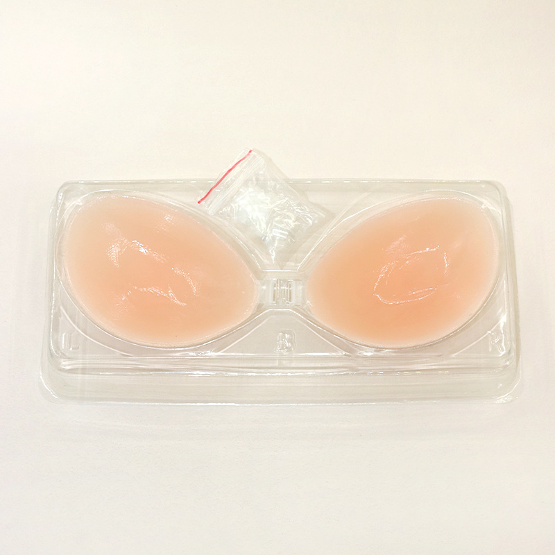 Silikono krūties pleistrai moterims, push-up efekts, nematomi, ploni, apvalūs, seksualus stilius