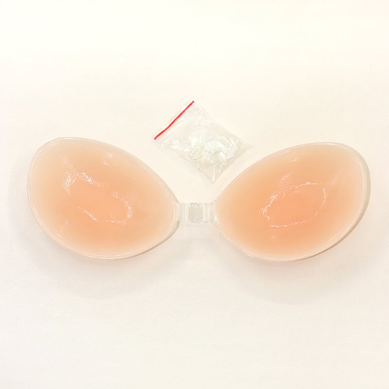 Silikono krūties pleistrai moterims, push-up efekts, nematomi, ploni, apvalūs, seksualus stilius