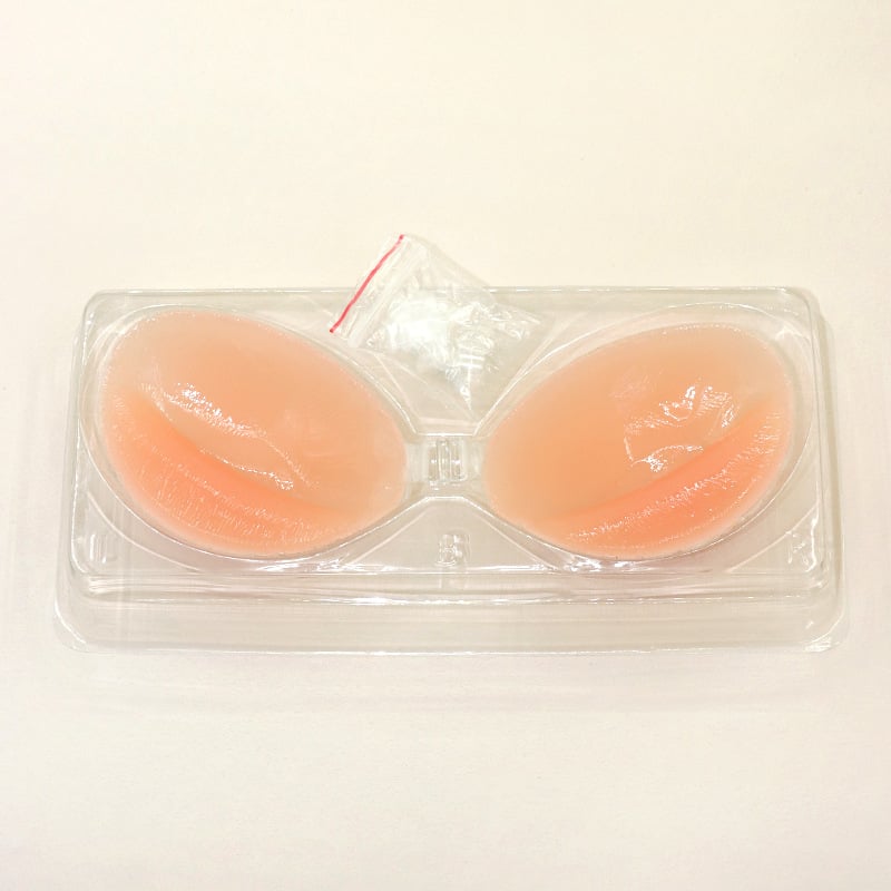 Silikono krūties pleistrai moterims, push-up efekts, nematomi, ploni, apvalūs, seksualus stilius