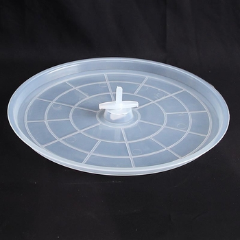 Apskritas paukščių narve indas – plastikinė išmatų dėžutė paukščių narvams, prekės ženklas Happy Pet Paradise