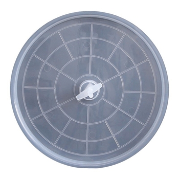 Apskritas paukščių narve indas – plastikinė išmatų dėžutė paukščių narvams, prekės ženklas Happy Pet Paradise