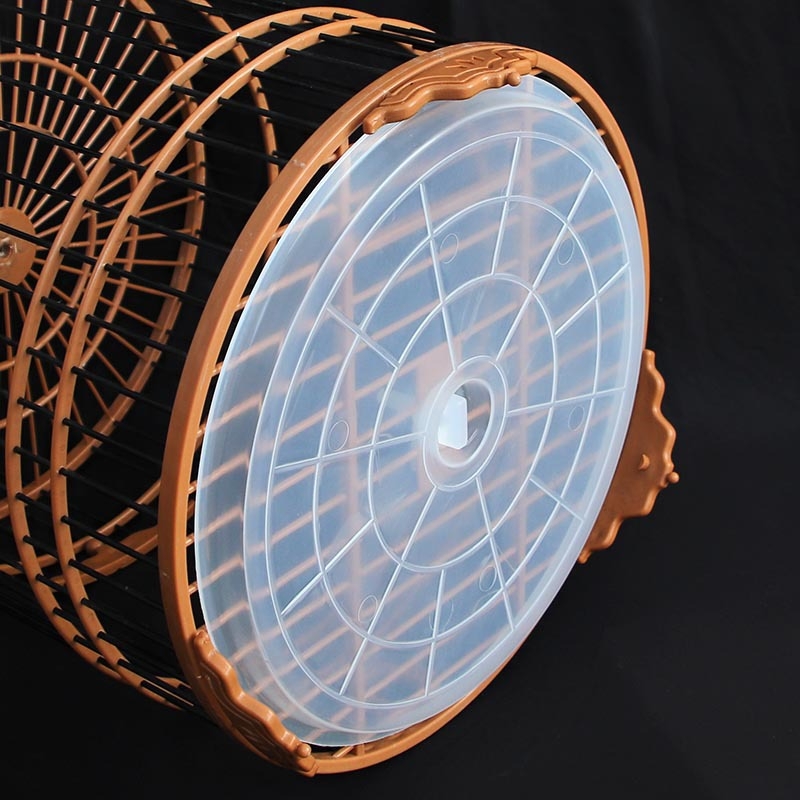 Apskritas paukščių narve indas – plastikinė išmatų dėžutė paukščių narvams, prekės ženklas Happy Pet Paradise