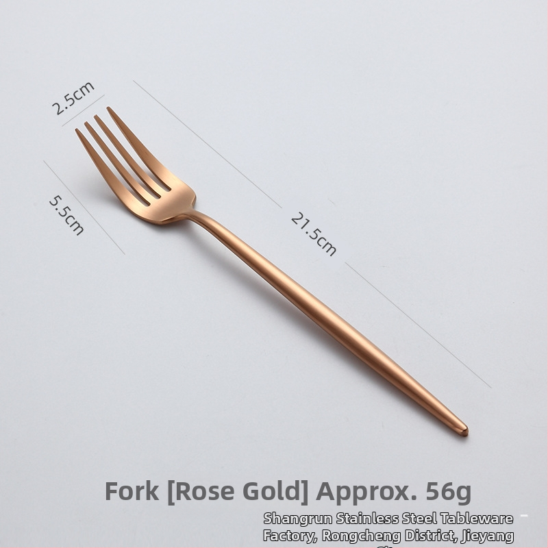 304 nerūdijančio plieno peilių, šakutė ir šaukštų rinkinys vakarietiškam stalui, šiuolaikinis minimalistinis stilius, Hemp wheel poliravimas