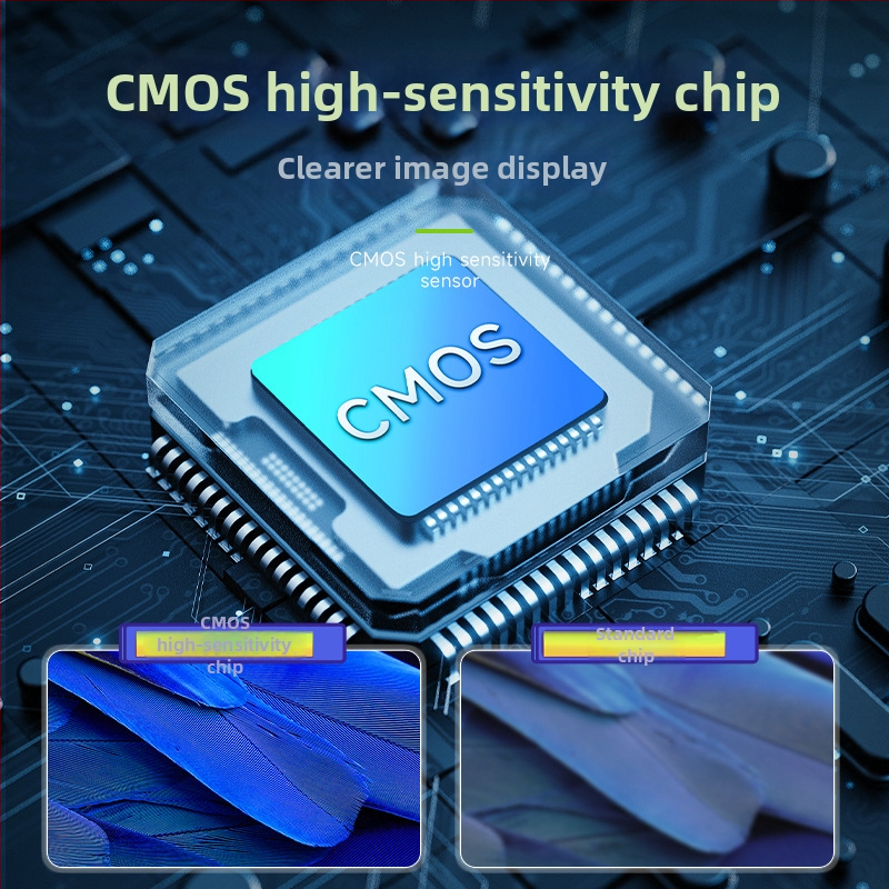 Bērniem paredzēts digitālais elektronmikroskops ar ekrānu, rokas pārnēsājams, HD displejs, karikatūru dizains, zinātnēm un izglītībai