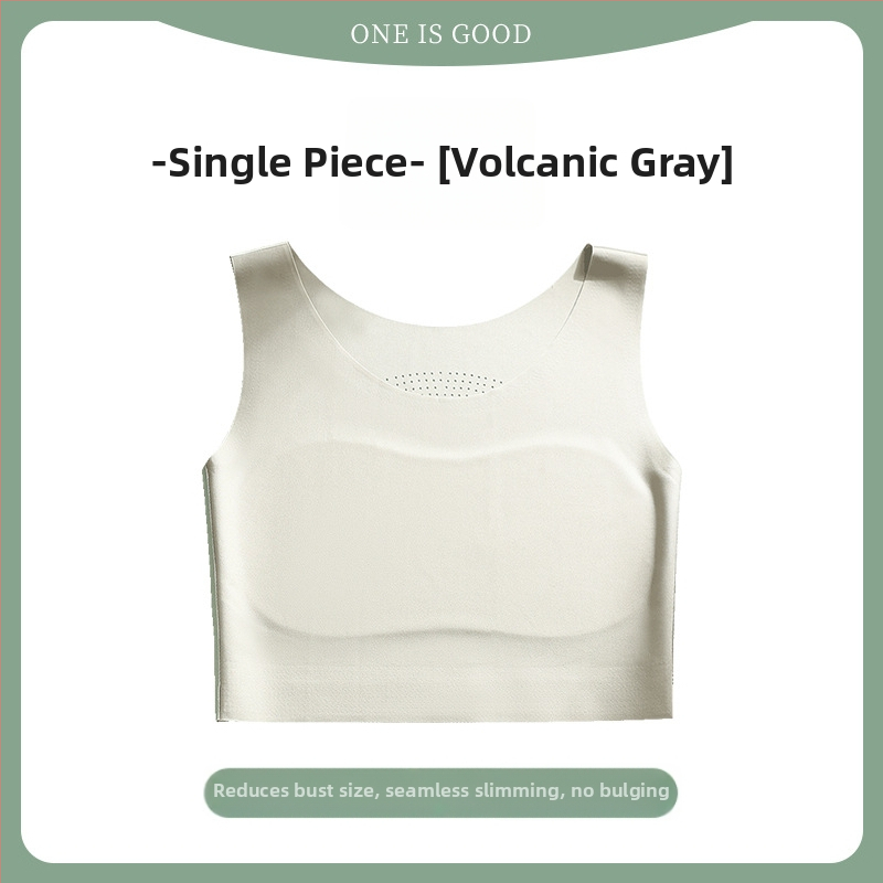 Bešveidė liemenėlė-vest, kvėpuojanti ir patogi, su fiksuotomis dvigubomis petnešėlėmis, plonos formuojančios kaušelius su medvilnine įdėklu, audinys: nailonas-spandeks