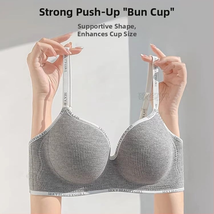 Bezšuvju krūšturis sievietēm ar savilkšanas efektu, 3/4 kausa, plāni formēti kausi, maigā atbalsta, neilons ar spandeksa apdari, aizmugurē četras āķu rindas