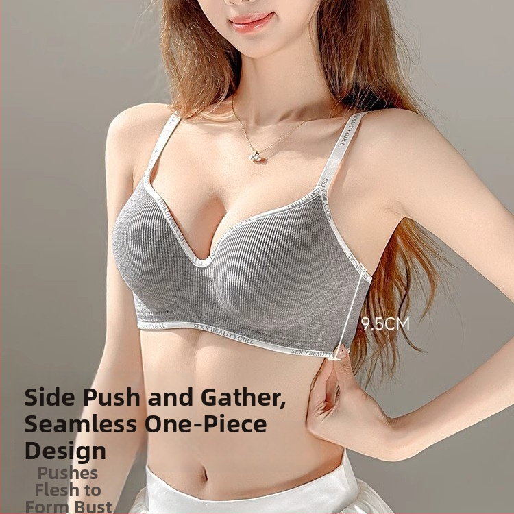 Bezšuvju krūšturis sievietēm ar savilkšanas efektu, 3/4 kausa, plāni formēti kausi, maigā atbalsta, neilons ar spandeksa apdari, aizmugurē četras āķu rindas