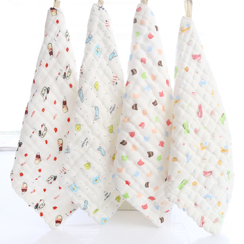 Kūdikio marlės servetėlė, 12 sluoksnių, kvadratinė, medvilnė, 40 g, paprasta pynimas