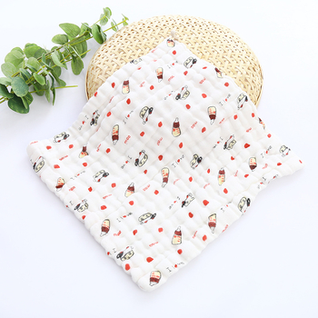 Kūdikio marlės servetėlė, 12 sluoksnių, kvadratinė, medvilnė, 40 g, paprasta pynimas