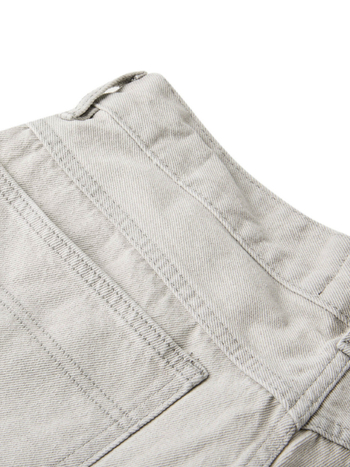 Blugi - stil vintage, denim, croială Cleanfit drept, talie medie, fermoar