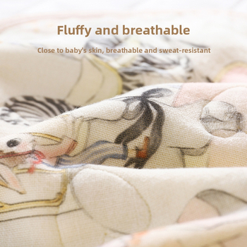 Strong Baby kūdikio debesų pagalvė, 100% medvilnės marlė, animacinio stiliaus, saugos klasė A, tinkamas kūdikiams iki 1 metų