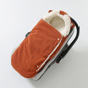 Beebide kaasaskantav swaddle tekk koos magamiskotiga, Corduroy + Sherpa, Wenzhoui päritolu, Pineapple Pudding bränd