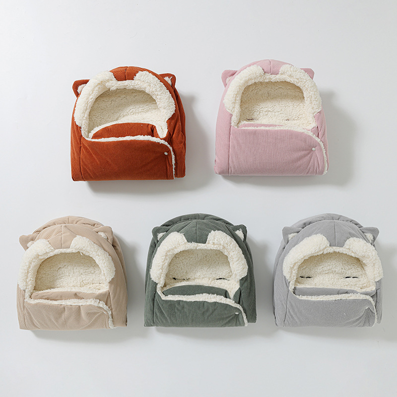 Beebide kaasaskantav swaddle tekk koos magamiskotiga, Corduroy + Sherpa, Wenzhoui päritolu, Pineapple Pudding bränd