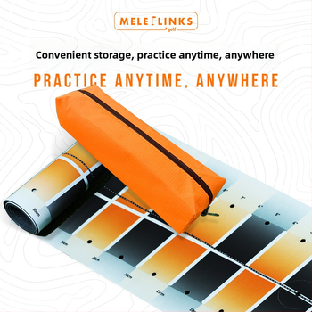 Merlot Golf Putting Track Mat – Nailonas/TPR, Logotipo pritaikymas, Paruošta privatiniam prekių ženklui