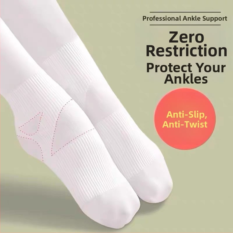 Gyerekeknek szóló tánc harisnyák jacquard nylonból – vékony, légáteresztő, nedvszívó, boka védelem