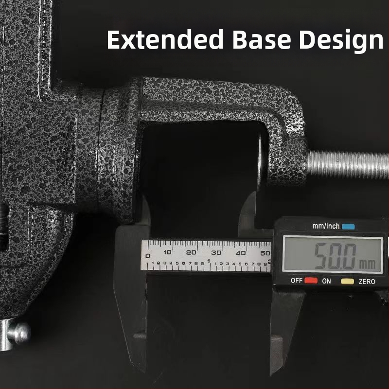 Mini Vise medvaržiams ant darbastalio, liejamo plieno, antimagnetinis, svoris 100