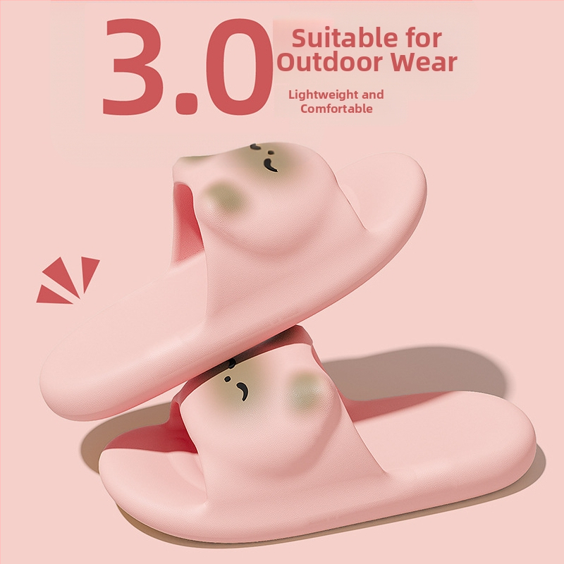 Naiste rihm sandaalid, EVA ülemine osa, EVA sisemus, ruutu varvas, armas stiil, talv 2024