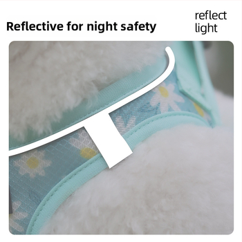 Šuns krūtinės diržas su atšvaitais, patogus, kvėpuojantis, atsparus lūžimui (Poliesteris; krūtinės diržas; neatsiskleidžia; 200 vnt.)