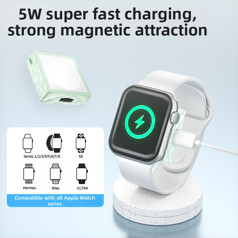 Orsay magnetický bezdrôtový nabíjač pre Apple Watch — 5W, QC2.0, priame nabíjanie